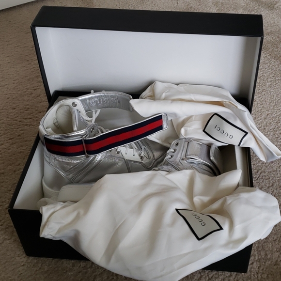 Gucci high top sneakers - Picture 8 of 10